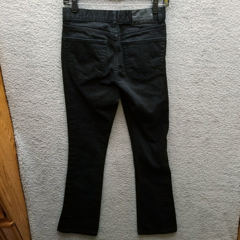 Lauren Jeans Co Women's 2 Classic Black Bootcut Jeans 28.25" 29.25" 9.25" - Picture 8 of 12